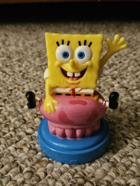 2006 Viacom Spongebob Squarepants On Jellyfish Stamper